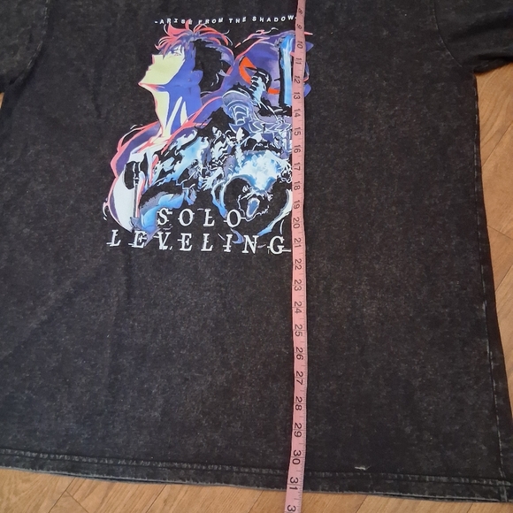 Solo Leveling | Graphic T-Shirt with Anime Design - Picture 3 of 4